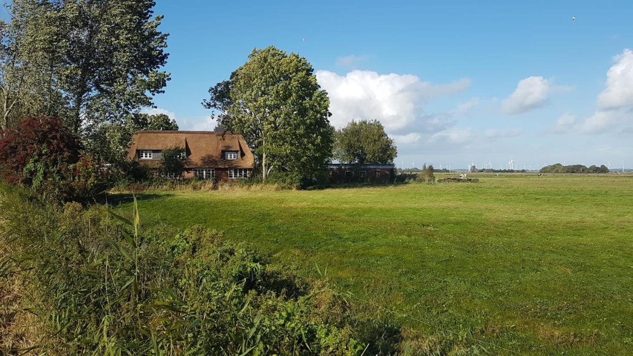 Ferienwohnung Diekblick - Kleiner Deichhof Hattstedtermarsch Exterior photo